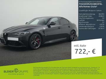 Quadrifoglio Akrapovic Carbon
