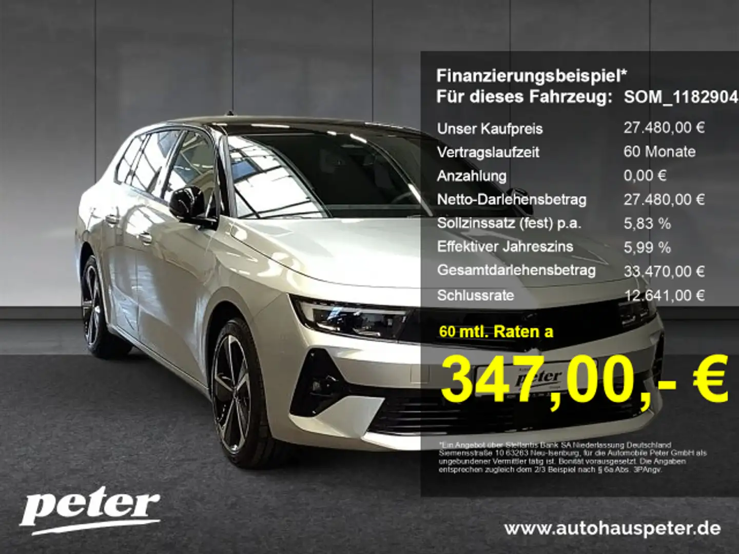 Opel Astra Astra L 1.2 GS IntelliLux LED Navi Sitzheizung Ver Gris - 1