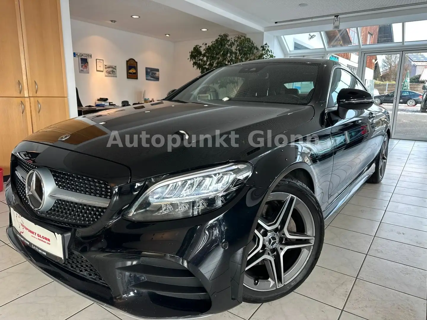 Mercedes-Benz C 200 Coupe AMG Line|Kamera|LED|SHZ| Schwarz - 1