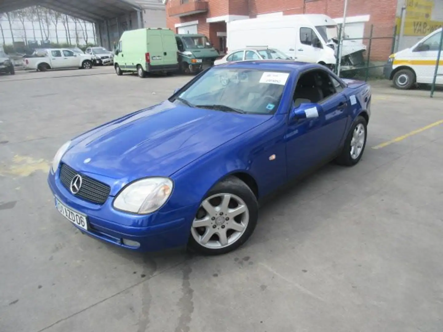 Mercedes-Benz SLK plava - 1