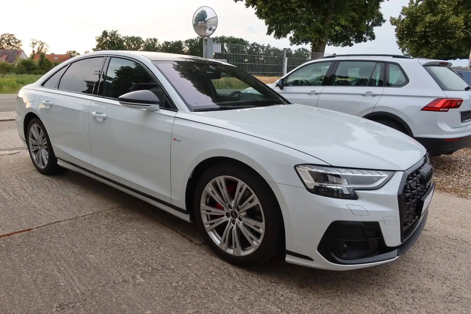 Audi A8 50 TDI quattro|Bang & Olufsen|S Line|Matrix| Weiß - 2
