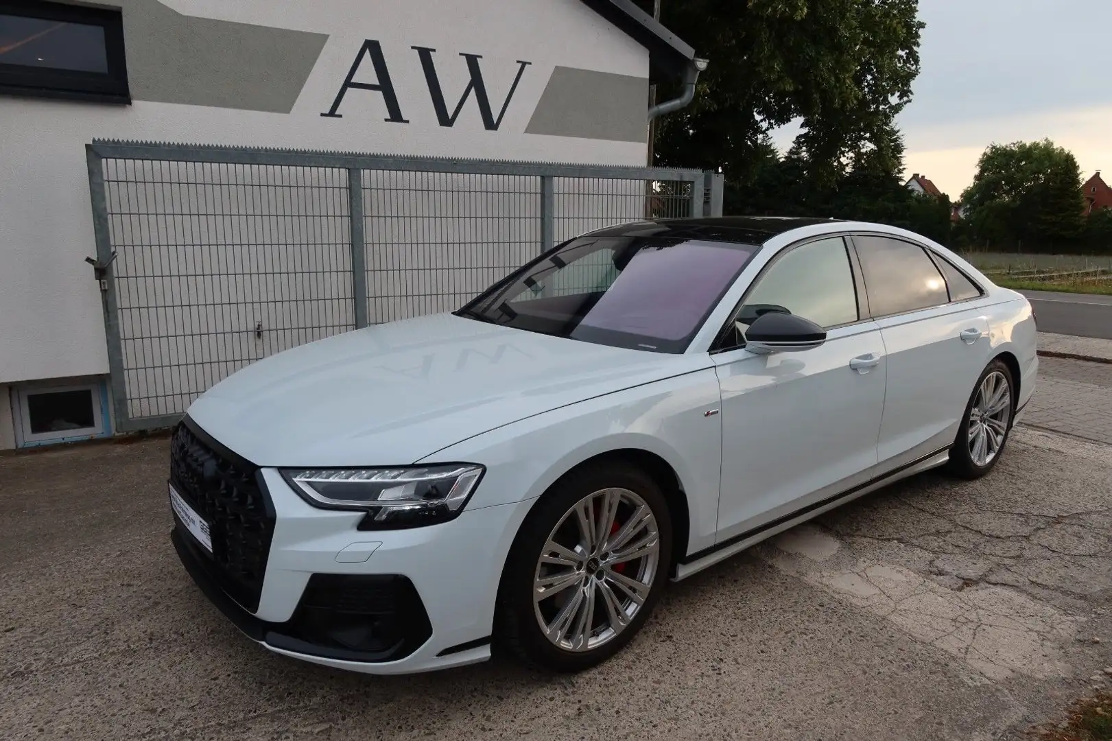 Audi A8 50 TDI quattro|Bang & Olufsen|S Line|Matrix| Weiß - 1
