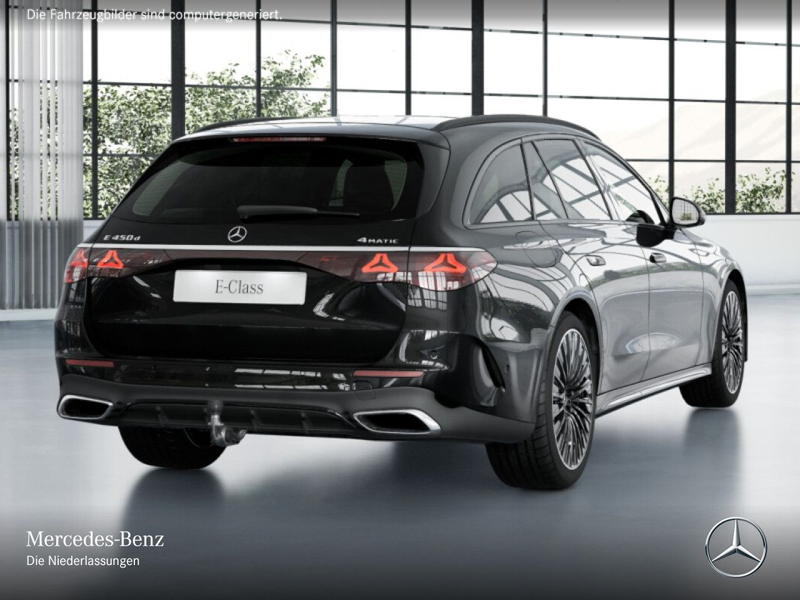 Mercedes-Benz E 450 d T 4M AMG Fahrass 360° Airmat Stdhzg Pano — photo 4