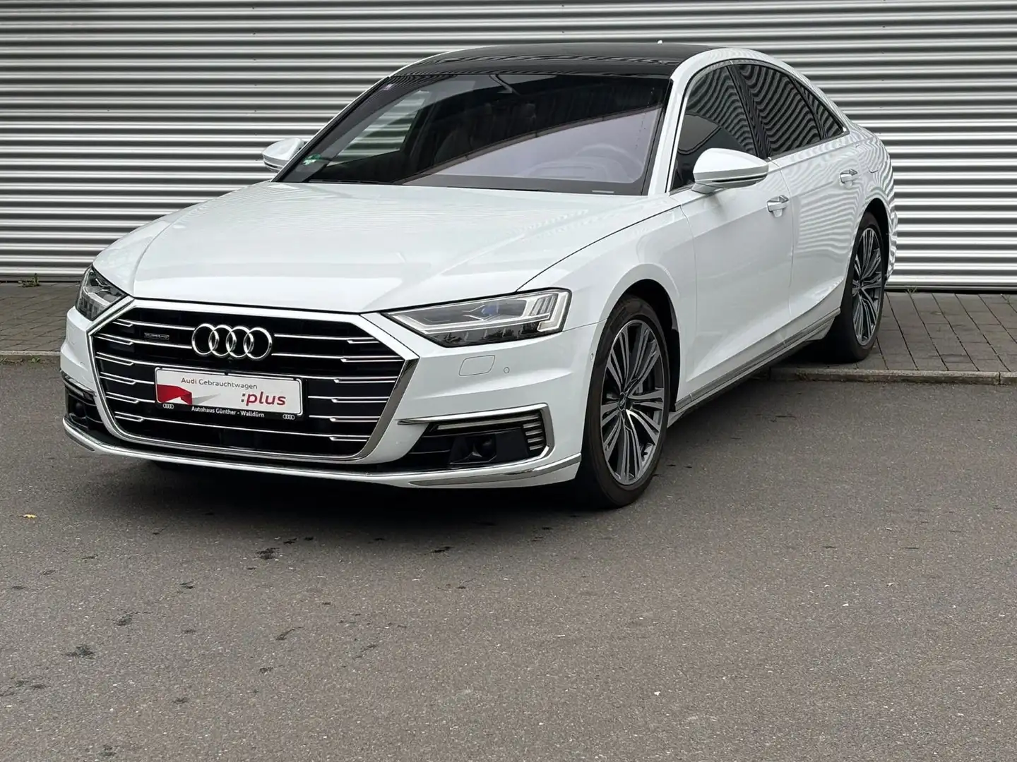 Audi A8 60 TFSIe QUATTRO+MATRIX+DYNAMIKLENK+HUD+ Weiß - 2