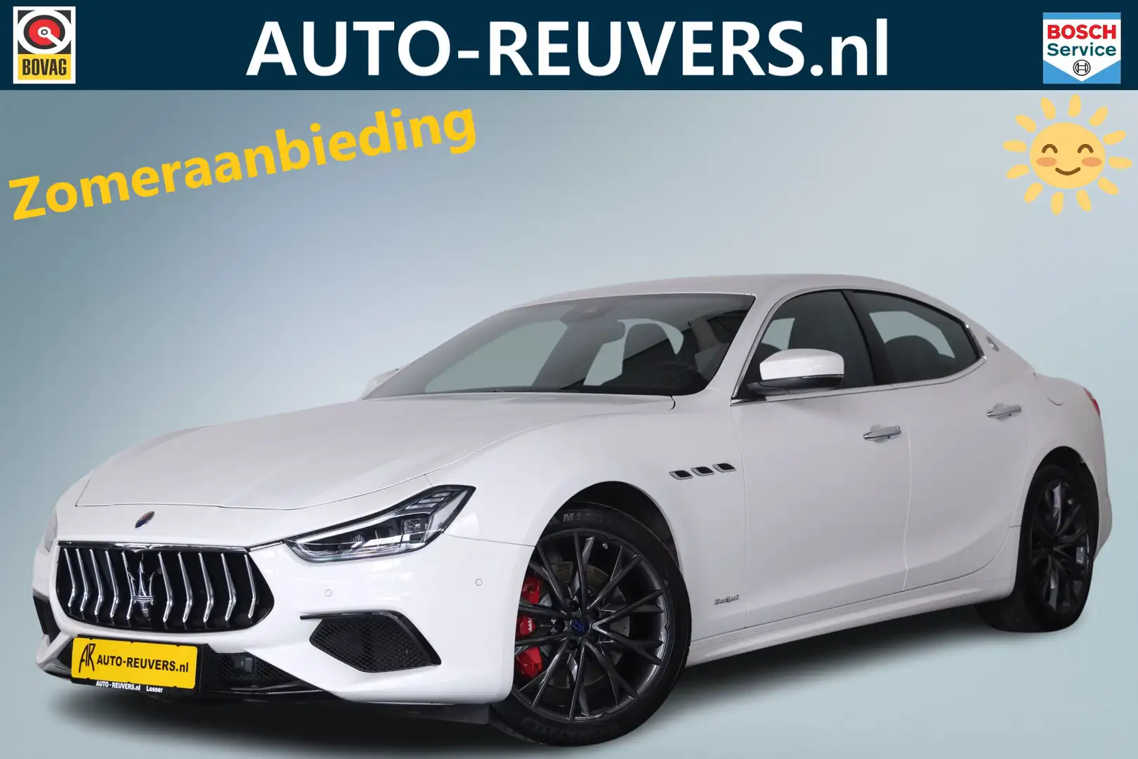 Maserati Ghibli S 3.0 V6 GranSport Navigatie / Stoelverwarming / C Білий - 1