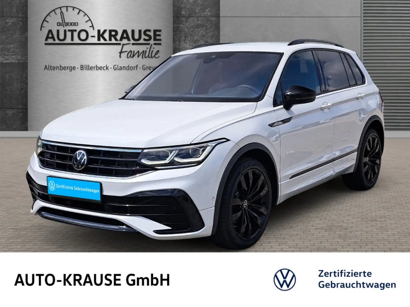 Volkswagen Tiguan 2.0 TDI R-Line Sportpaket Navi Digitales Cockpit Wit - 1