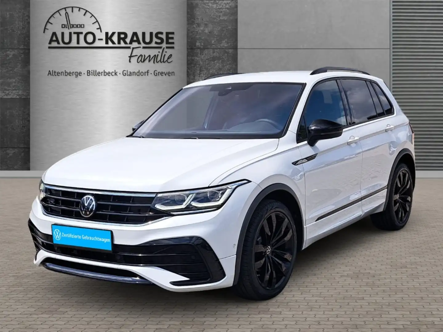 Volkswagen Tiguan 2.0 TDI R-Line Sportpaket Navi Digitales Cockpit Wit - 2