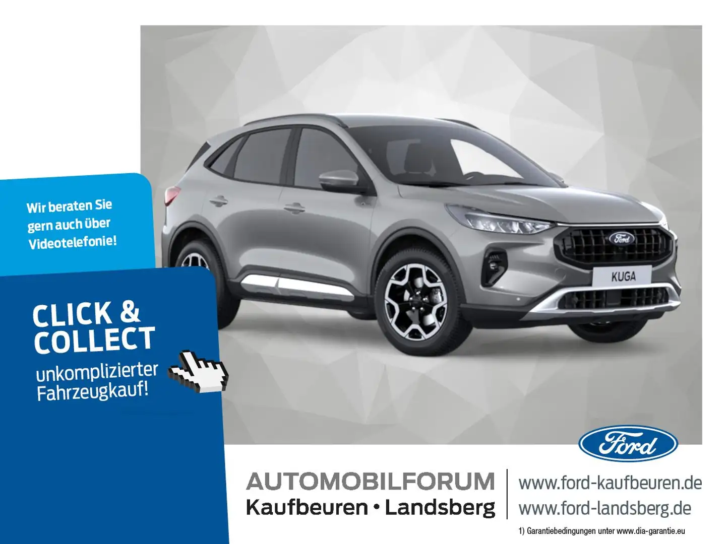 Ford Kuga ACTIVE 2.5 PHEV | AHK Vorb. | LED | NAVI | LMF Silber - 1