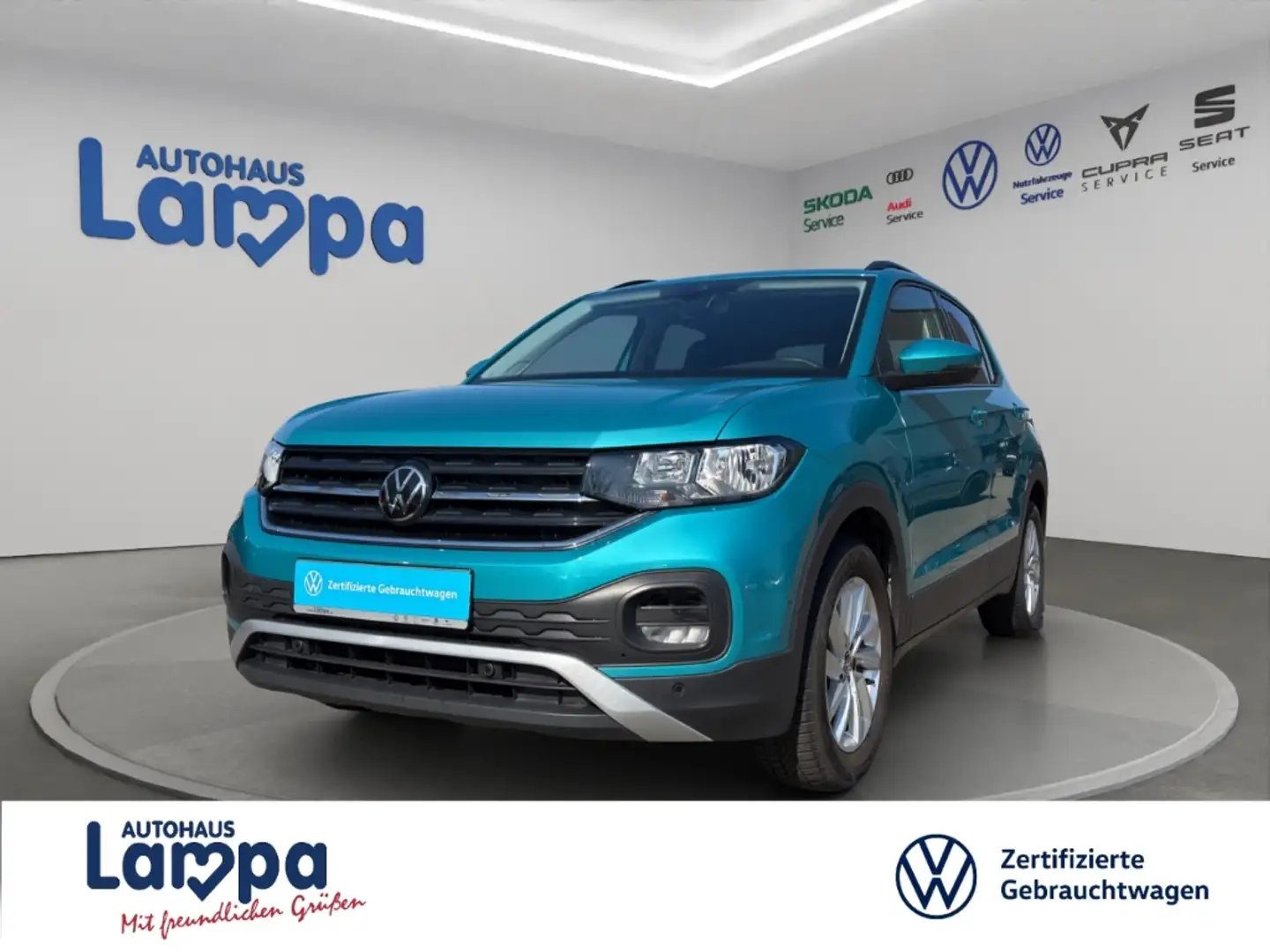 Volkswagen T-Cross Life 1.0 TSI 5-Gang MFL,ACC,Klima,DAB+ Azul - 2