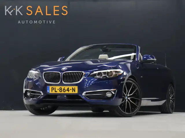 BMW 218 2-serie Cabrio 218i High Executive [GROOT NAVIGATI