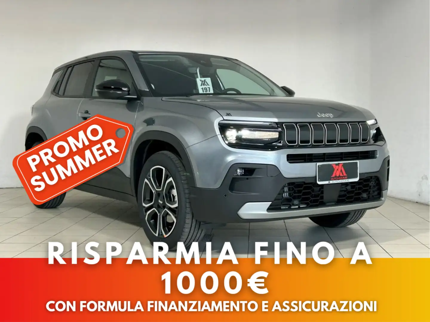 Jeep Avenger 1.2 turbo Summit fwd 100cv Gris - 1