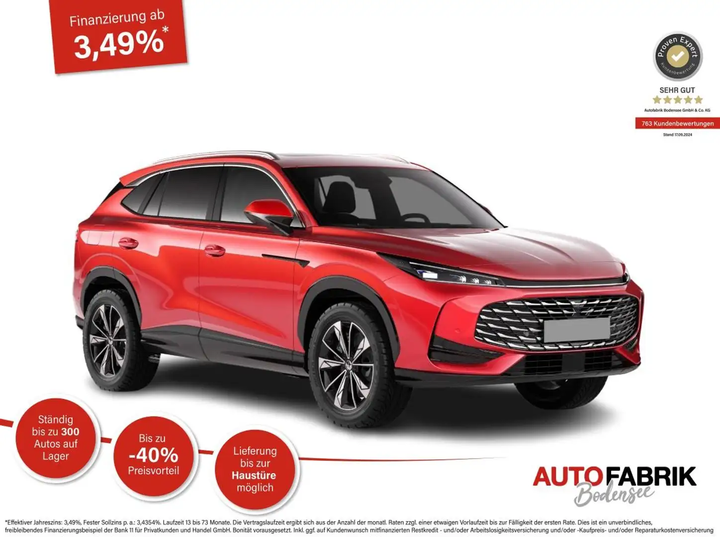 MG HS Comfort MJ25 1.5L Turbo 7AT Navi*Android Auto*ACC* Rot - 1