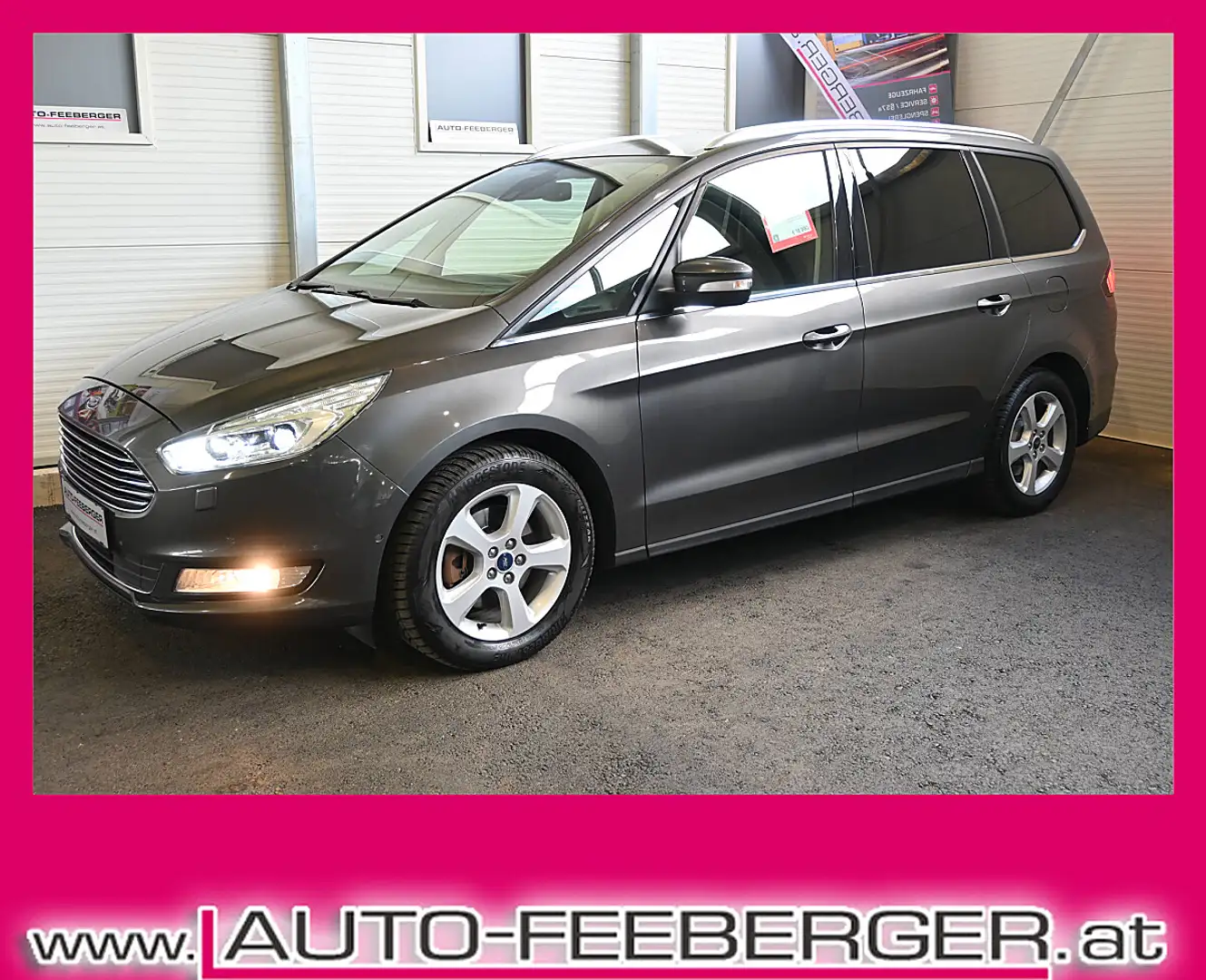 Ford Galaxy 2,0 TDCi Titanium Start/Stop,Anhängekupplung,LE... Grau - 1