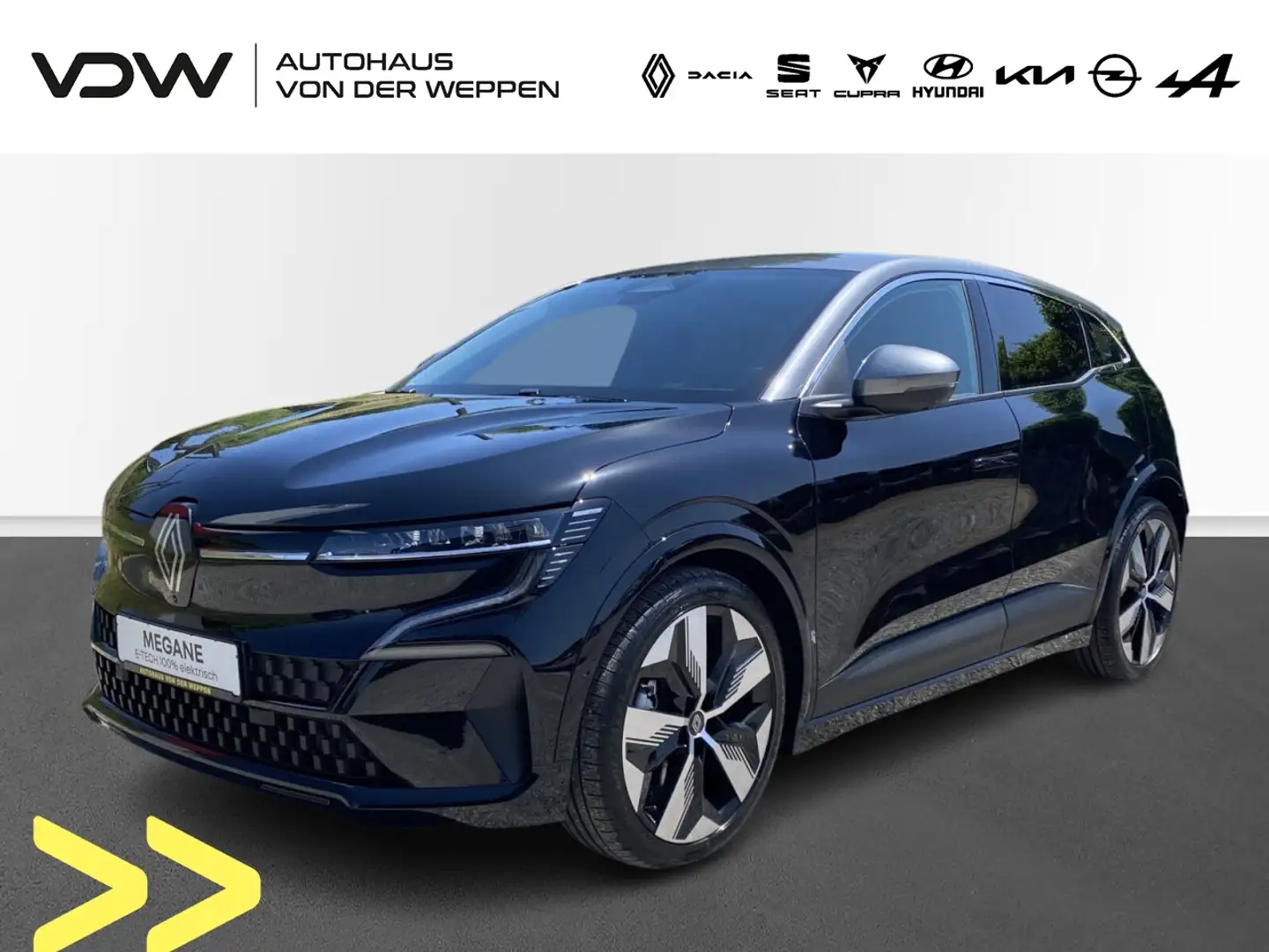 Renault Megane E-Tech Electric Equlibre Klima Navi Rückfahrkamera Schwarz - 1