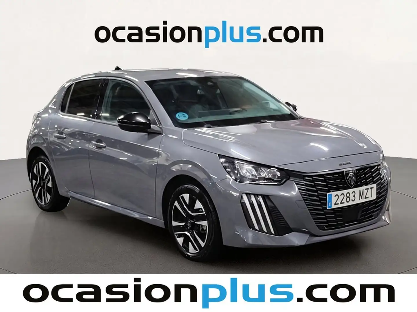Peugeot 208 1.2 Puretech S&S Allure 100 Gris - 2