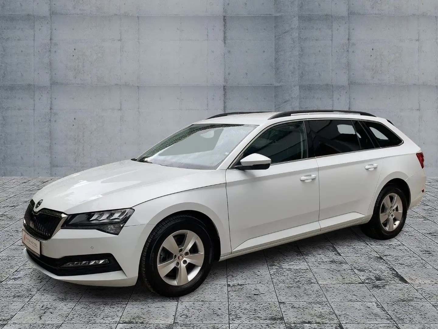 Skoda Superb Combi 2.0TDI DSG AMBITION LED+NAV+ACC+SHZ Blanco - 2
