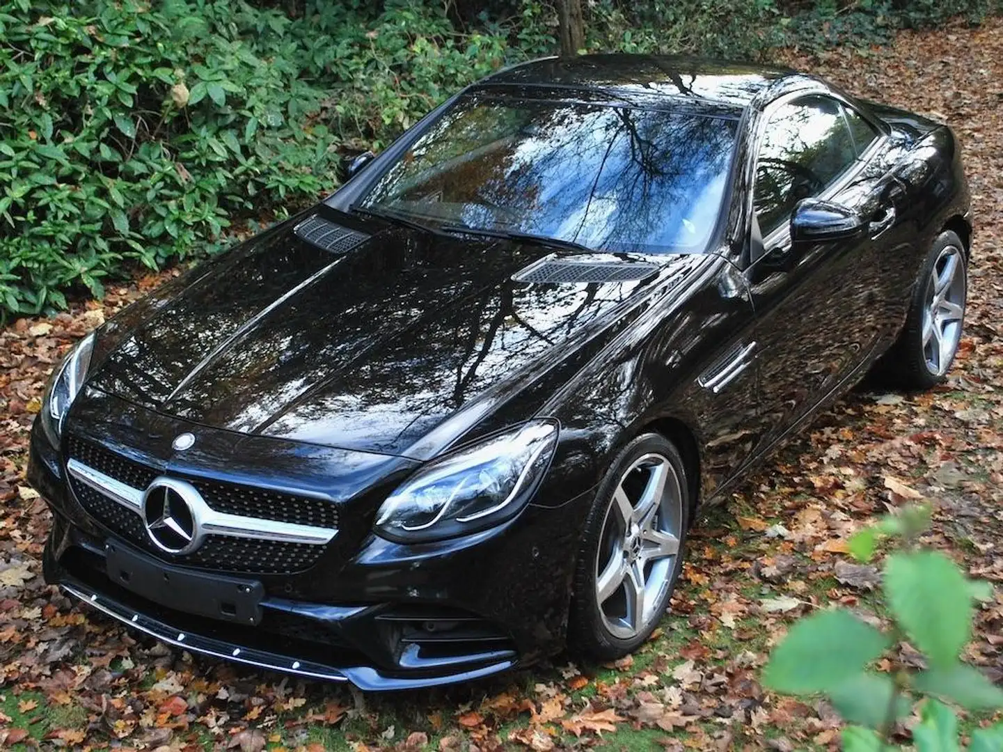 Mercedes-Benz SLC 200 SLC 200 Aut. AMG pack nieuwstaat & full service! Fekete - 1