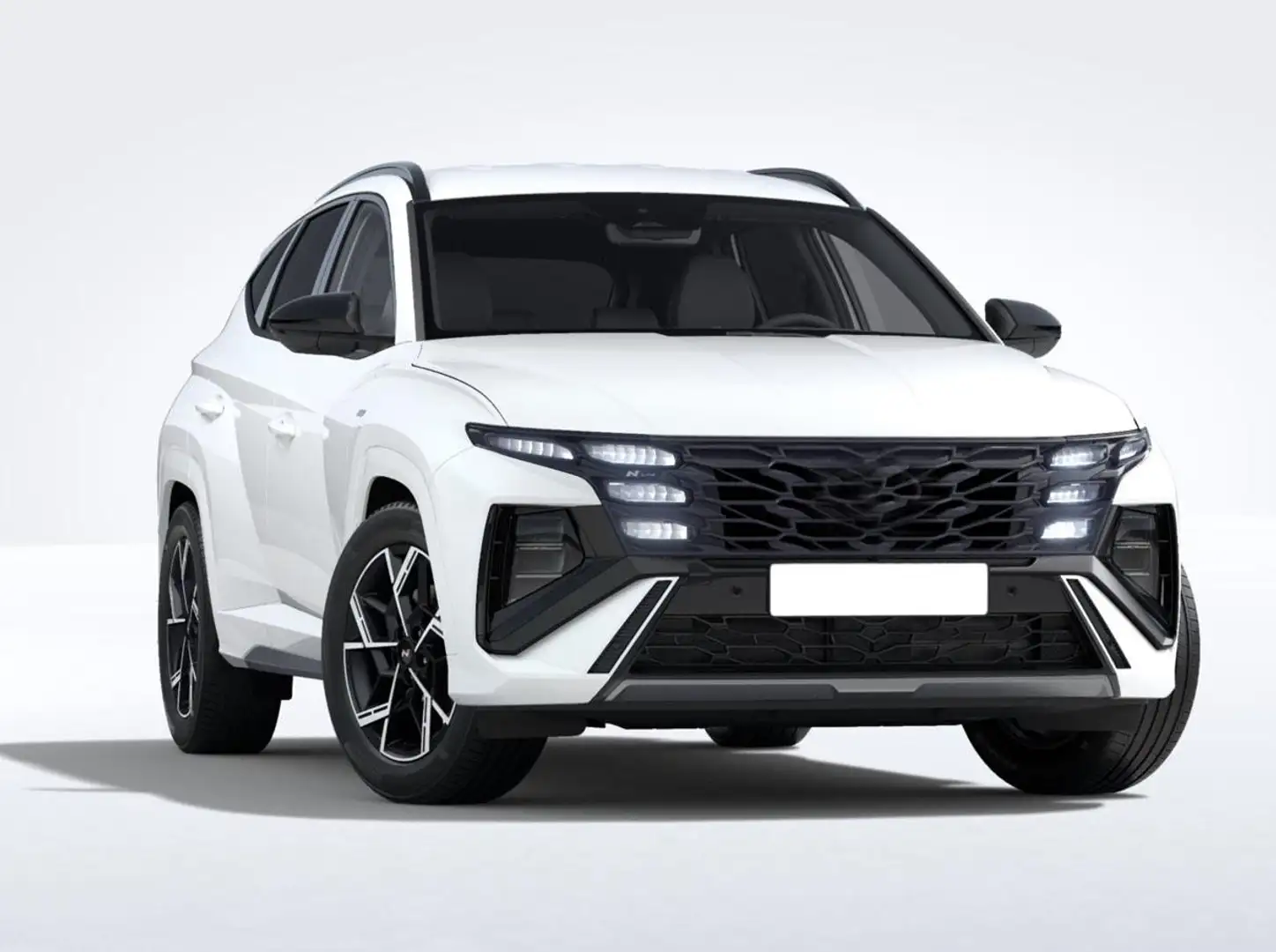 Hyundai TUCSON FL (MJ25) N-Line 1.6 T-GDI Alcantra*E-Heck*19"*Nav Weiß - 2