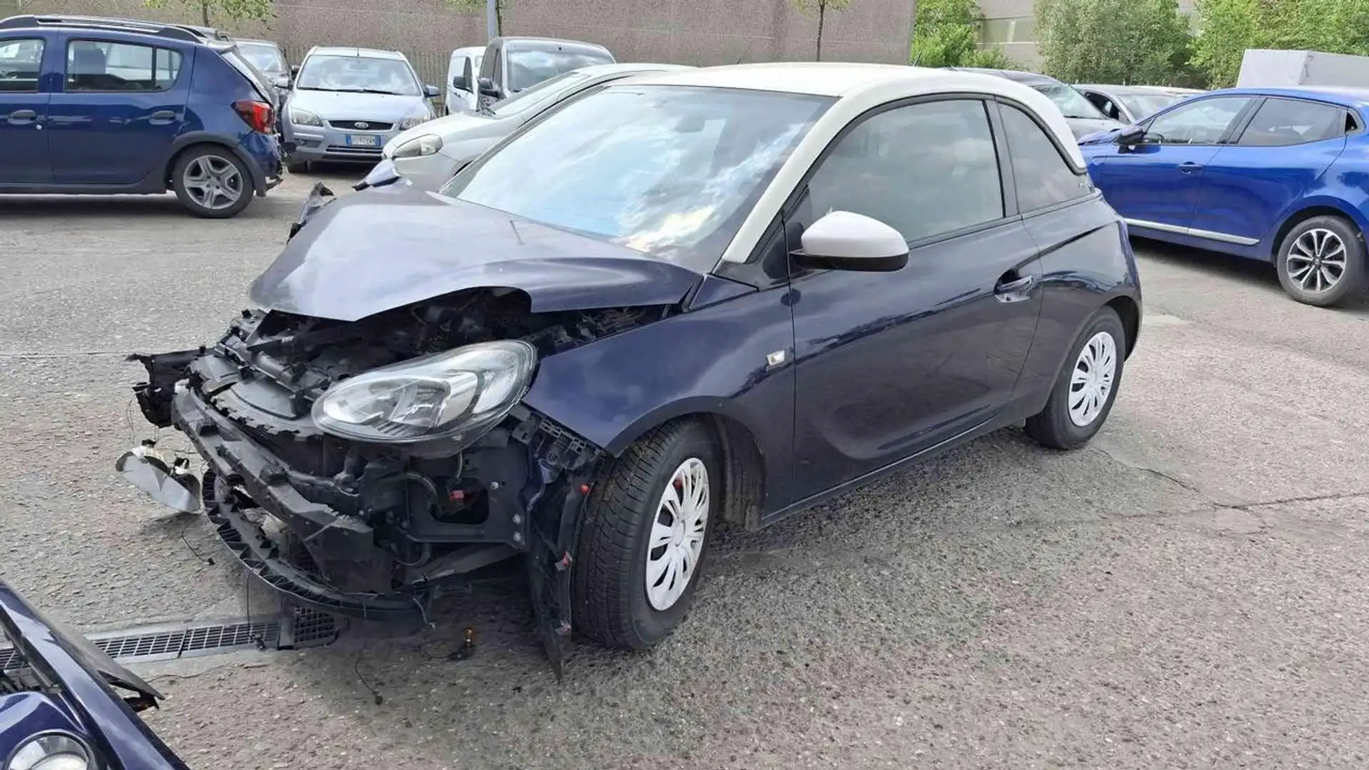 Opel Adam 1.4 BEN-GPL INCIDENTATA Blu/Azzurro - 2