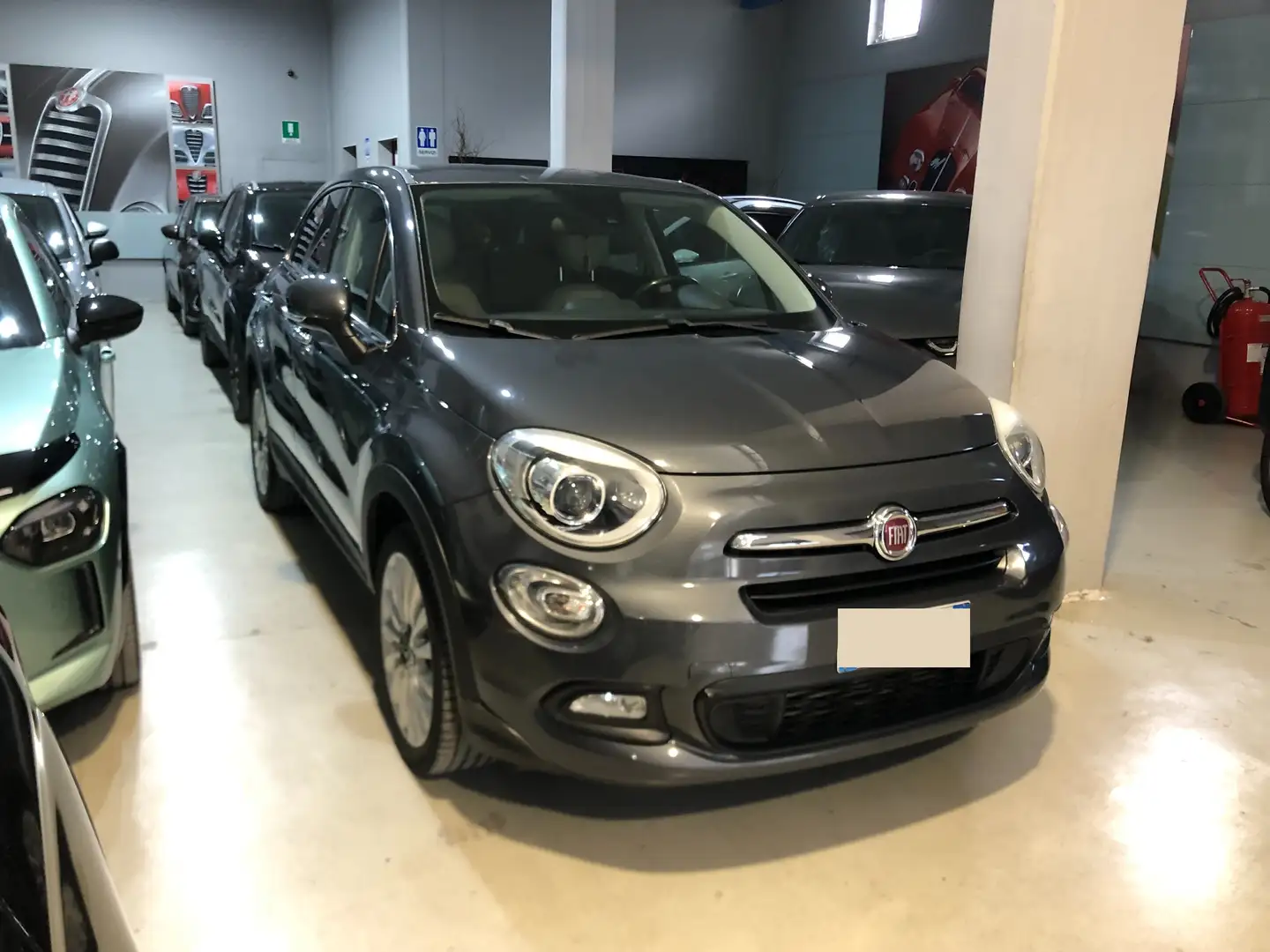 Fiat 500X 1.6 mjt Lounge 4x2 120cv Gris - 2