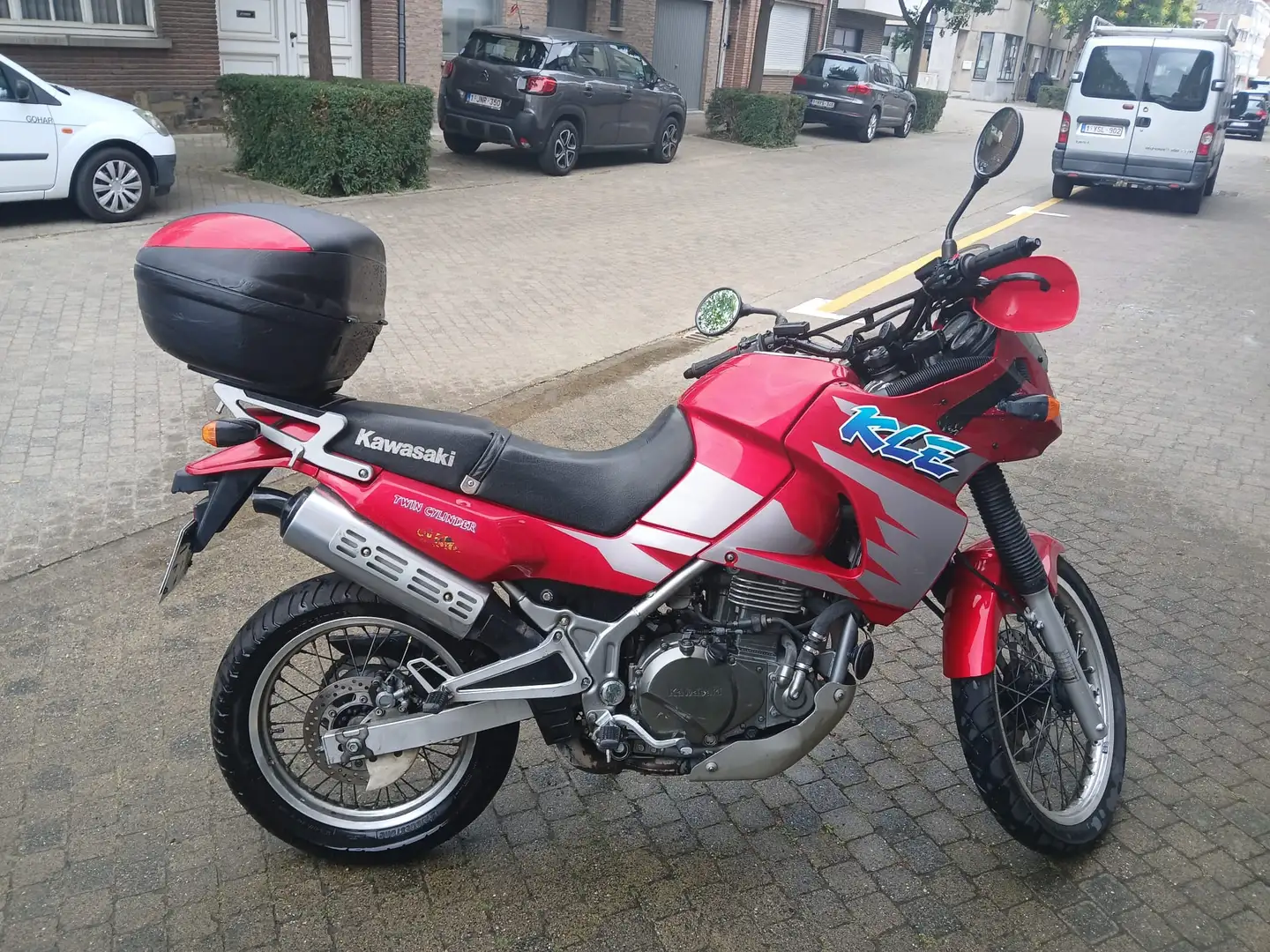Kawasaki KLE 500 1998 Rouge - 2