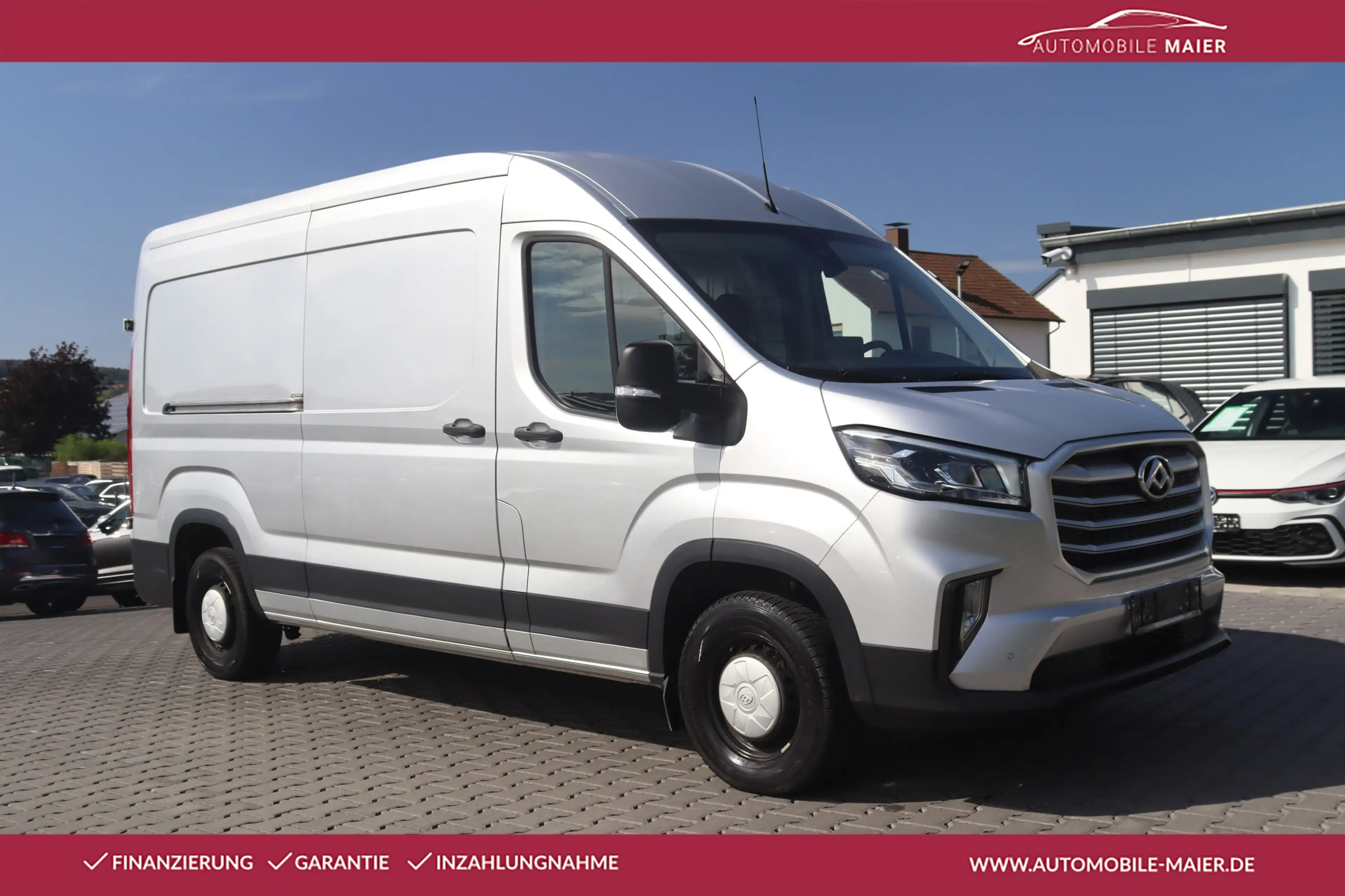 Maxus Deliver 9 AHK-Kamera-Temp.-Bluetooth-Spurhalte-