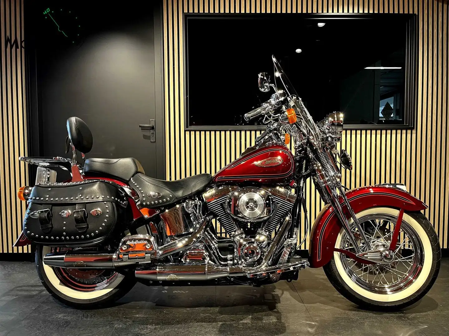 Harley-Davidson Softail SPRINGER FLSTS Roşu - 1