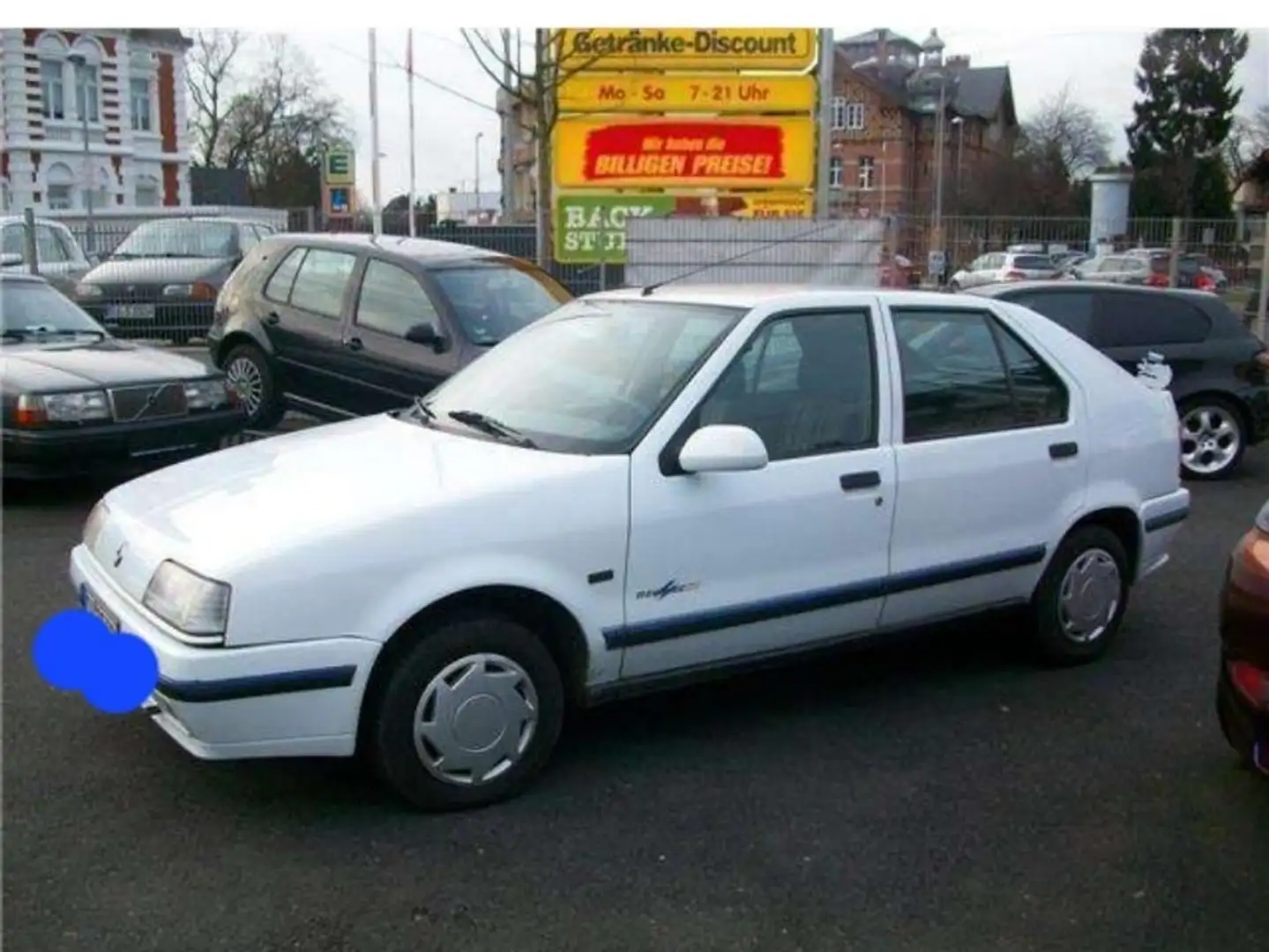 Renault R 19 Top Zustand ohne Rost( TÜV NEU ) Fehér - 1