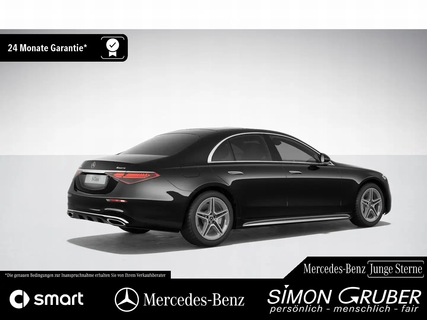 Mercedes-Benz S 350 d 4MATIC AMG Pano HUD Burm Sitzklima Noir - 2