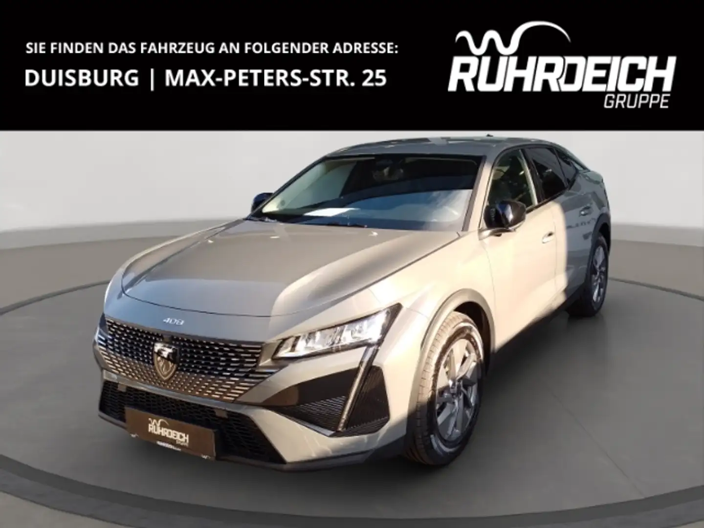Peugeot 408 Hybrid 145 A LED ACC Klimaautom CARPLAY SHZ Grau - 1