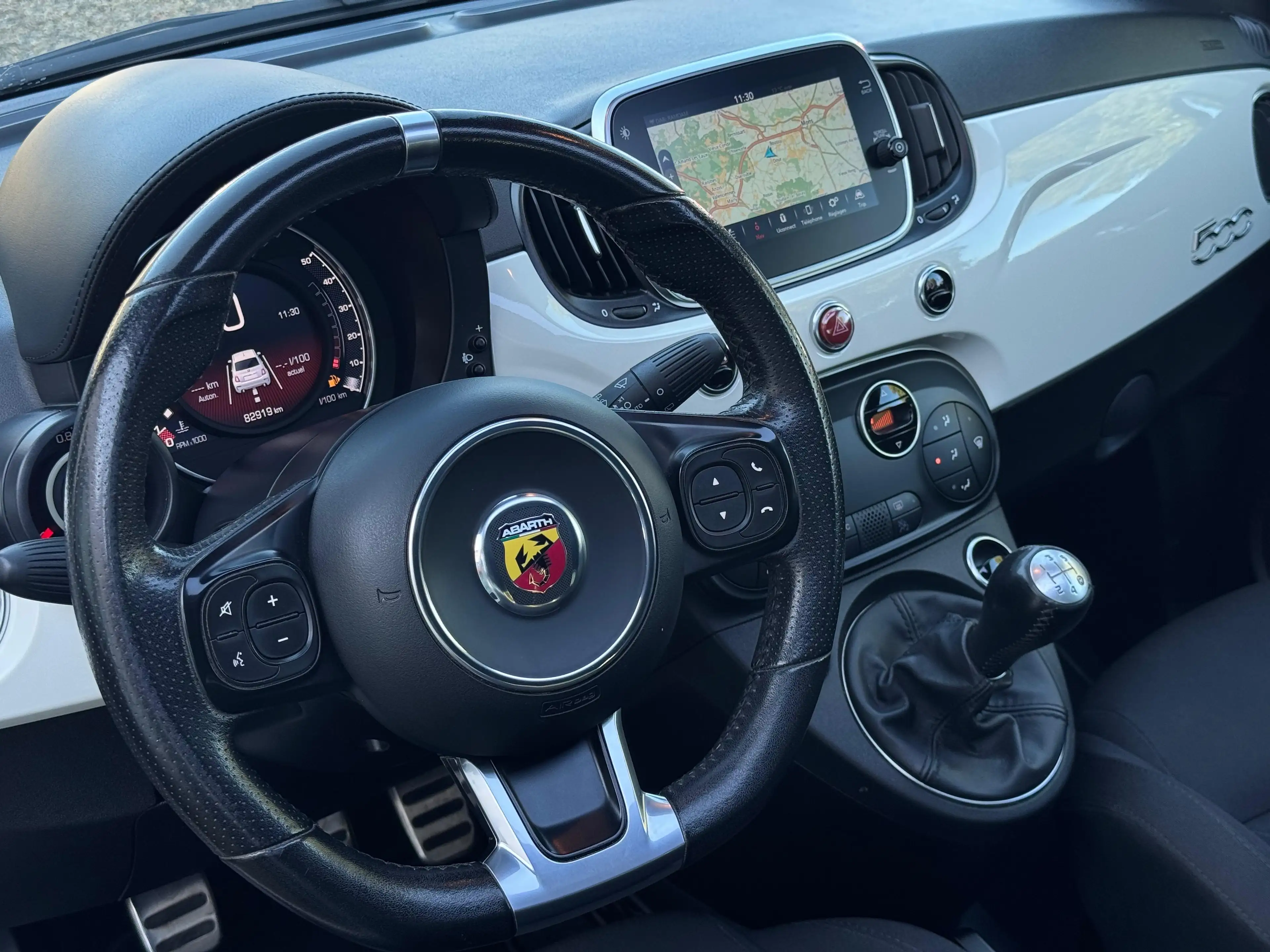 Fiat 500 Abarth 1.4 T-JET  TOIT OUVRANT/SENSOR/CLIM/BT/GPS — photo 12