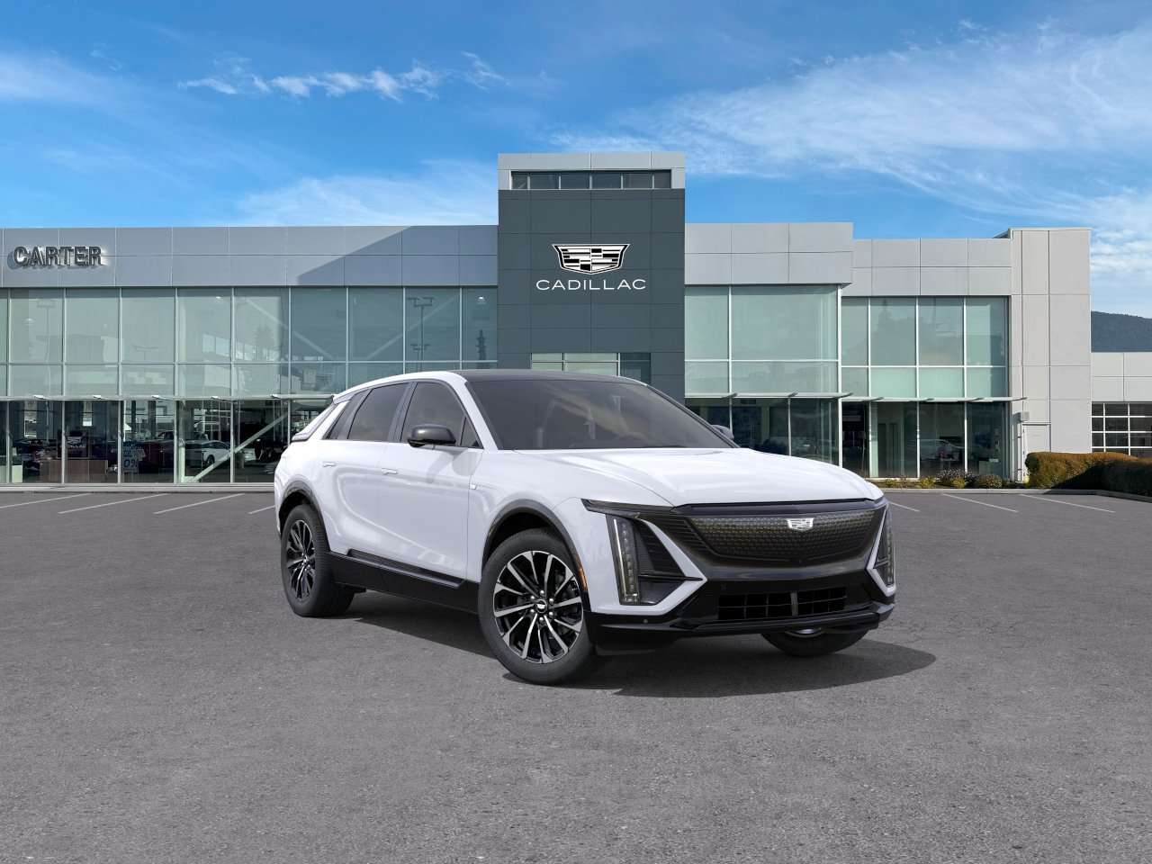 White 2026 Cadillac LYRIQ SUV / Crossover Rear-Wheel Drive 1-Speed Automatic