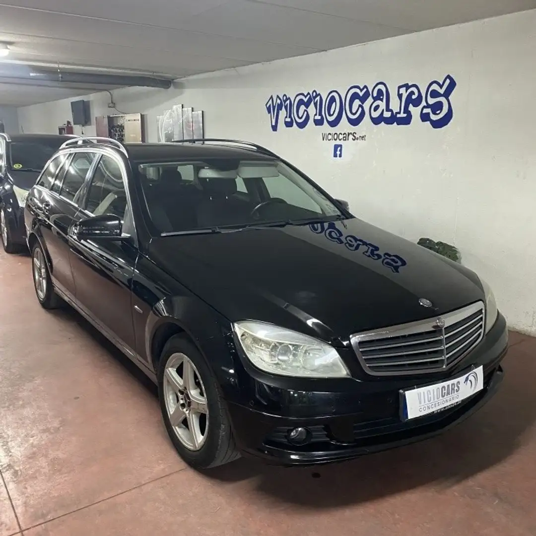 Mercedes-Benz C 200 Estate 200CDI BE Elegance Aut. Negro - 1