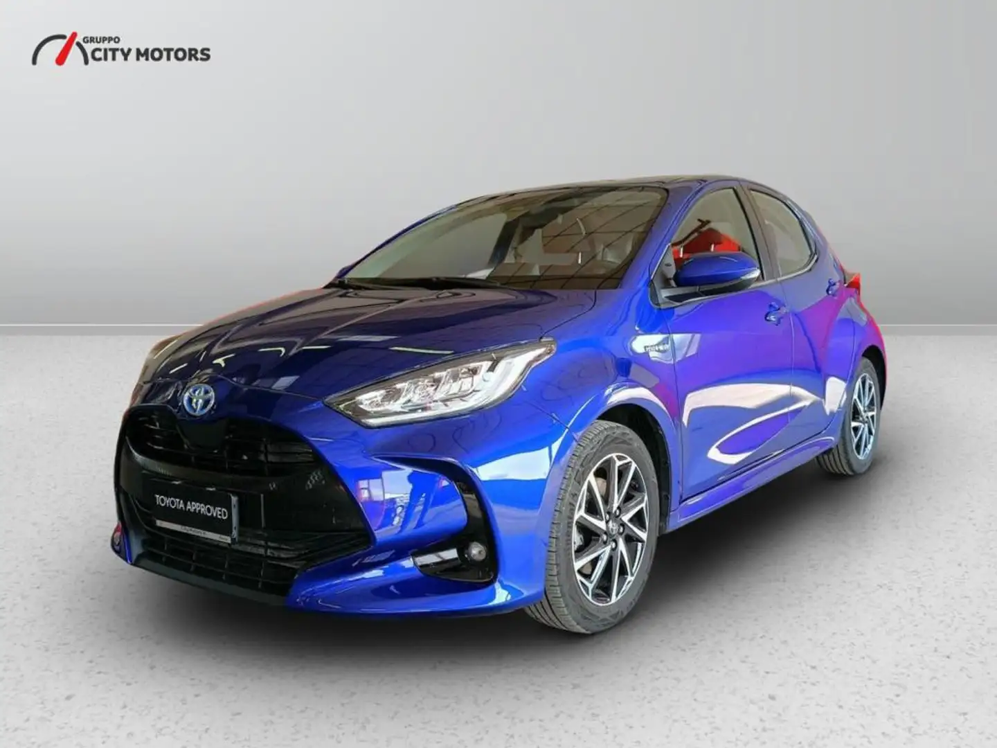 Toyota Yaris 1.5 hybrid Trend Blauw - 1