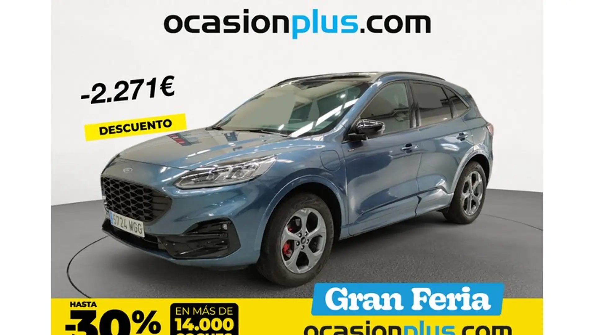 Ford Kuga 2.5 Duratec PHEV ST-Line X 4x2 Blu/Azzurro - 1