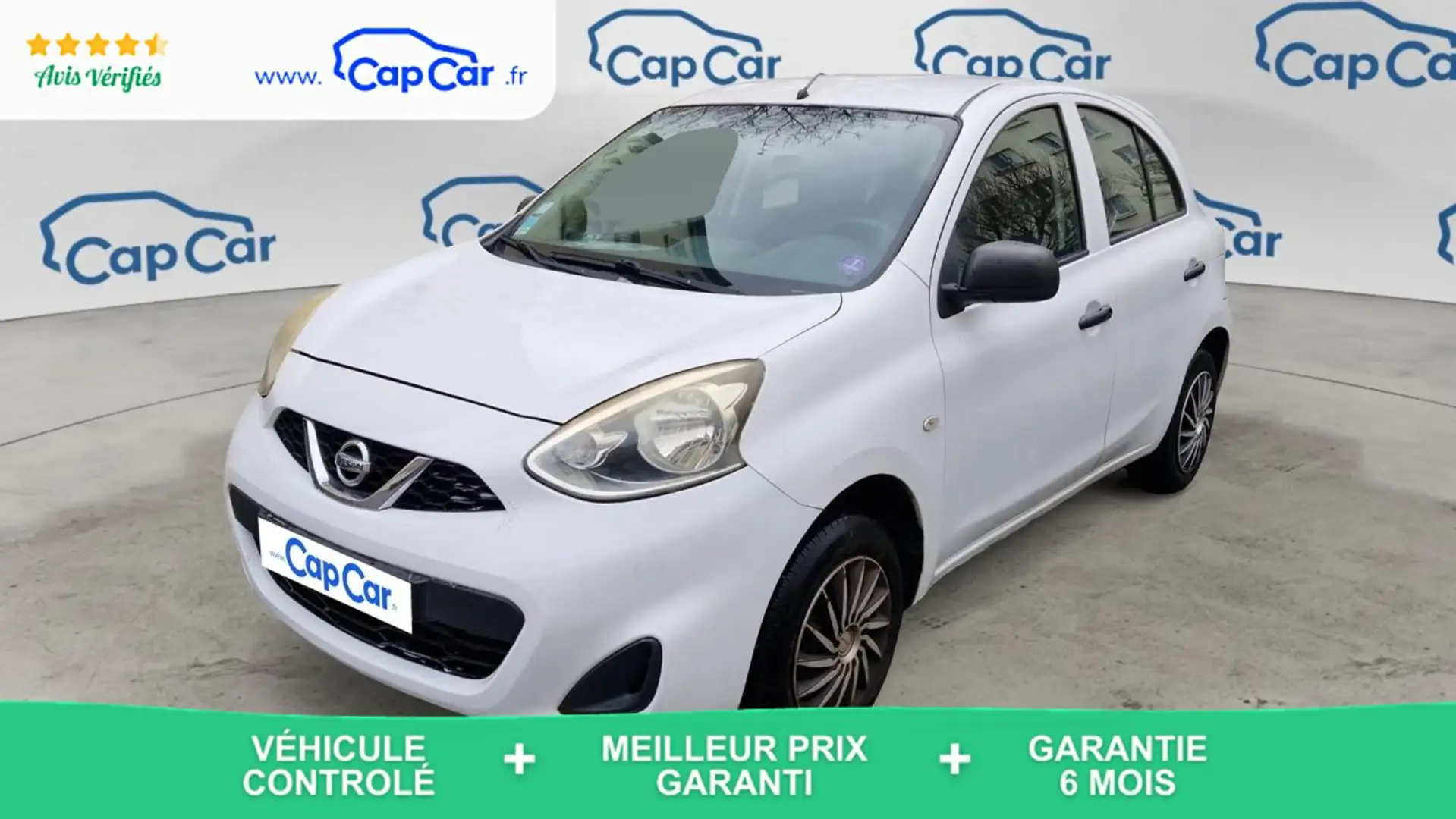 Nissan Micra 1.2 80 Visia Blanc - 1
