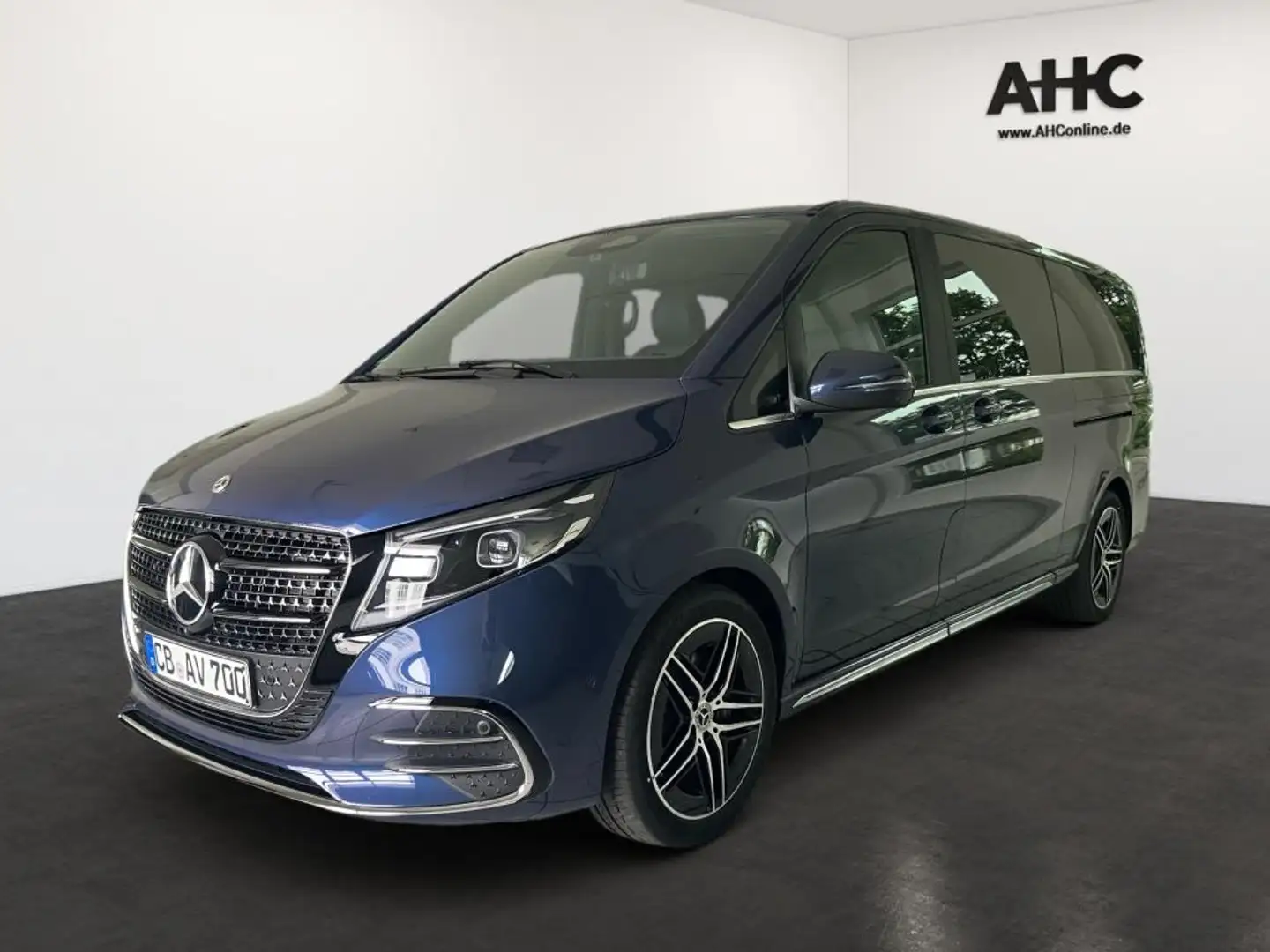 Mercedes-Benz V 300 d AVANTGARDE Extralang AIRMati+AMG+STH+LED Bleu - 1