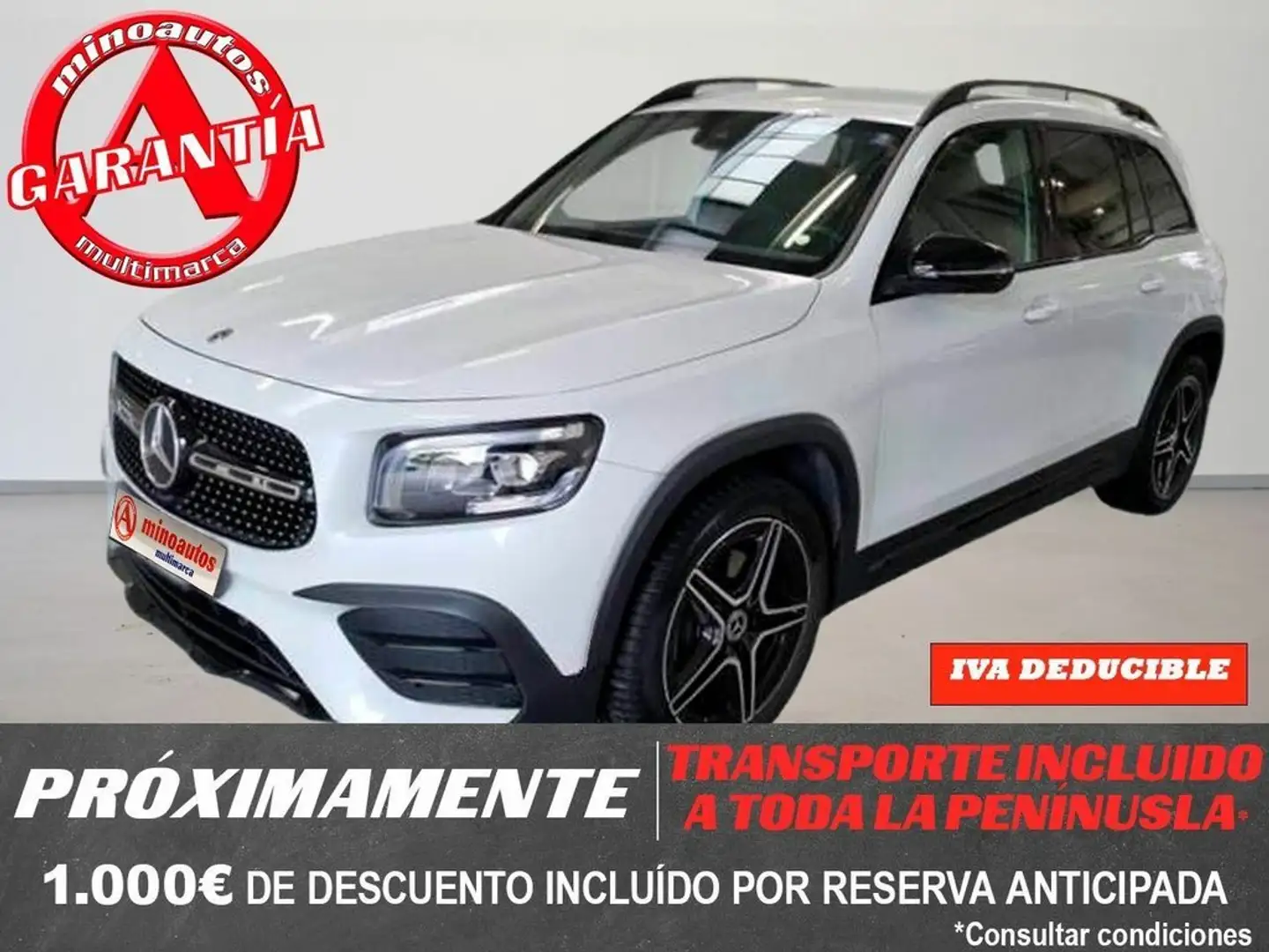 Mercedes-Benz GLB 200 163 CV 7G-DCT AMG LINE Weiß - 1