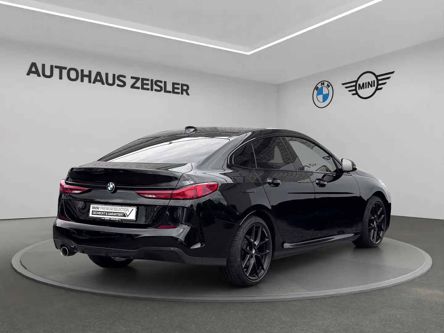 BMW 218 i Gran Coupé M SPORTPAKET Navi Tempomat LED Schwarz - 2