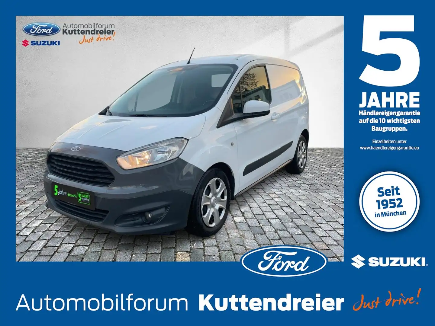 Ford Transit Courier Trend Klima Bluetooth Trennwand Blanc - 1