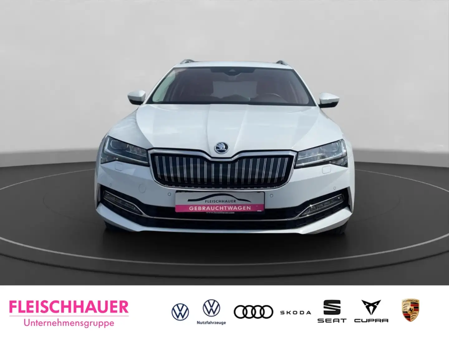Skoda Superb Combi Style iV 1.4 TSI AHK RFK Kessy ACC LaneAss C Weiß - 2