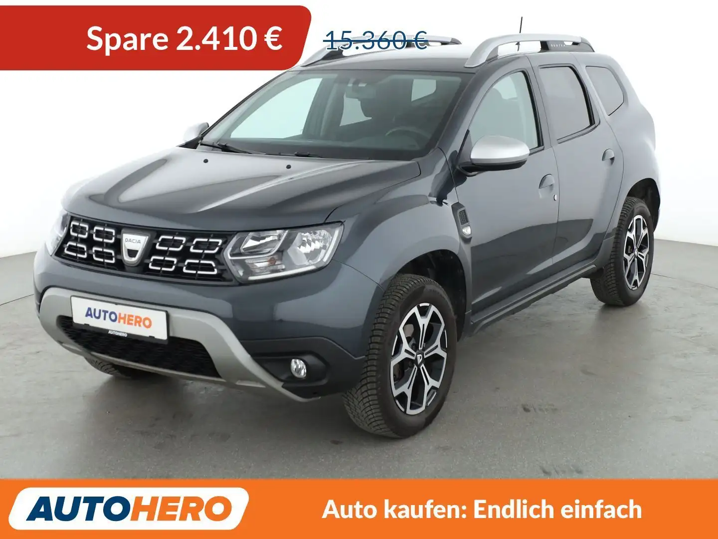 Dacia Duster 1.3 TCe Prestige*NAVI*CAM*PDC*SHZ*KLIMA* Grau - 1