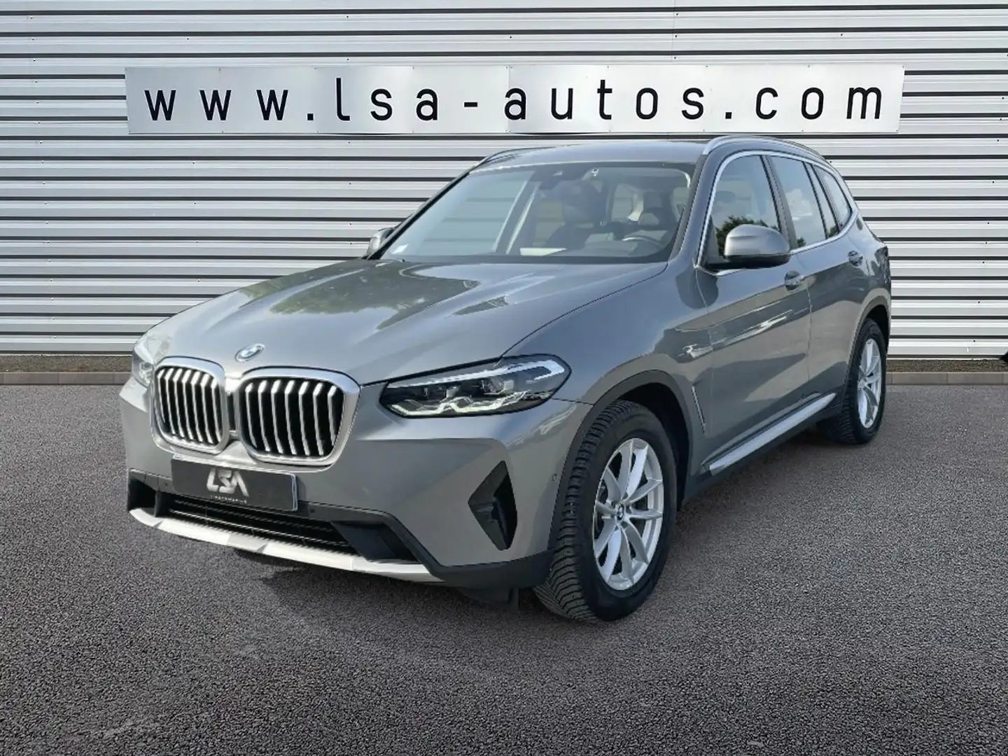 BMW X3 sDrive 18d BVA G01 Business Design Gris - 1