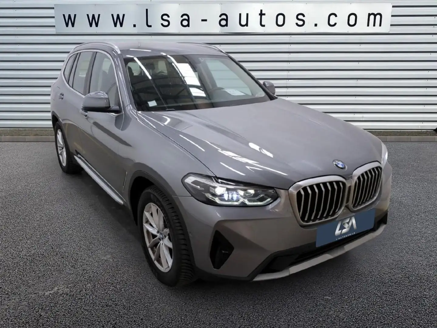 BMW X3 sDrive 18d BVA G01 Business Design Gris - 2