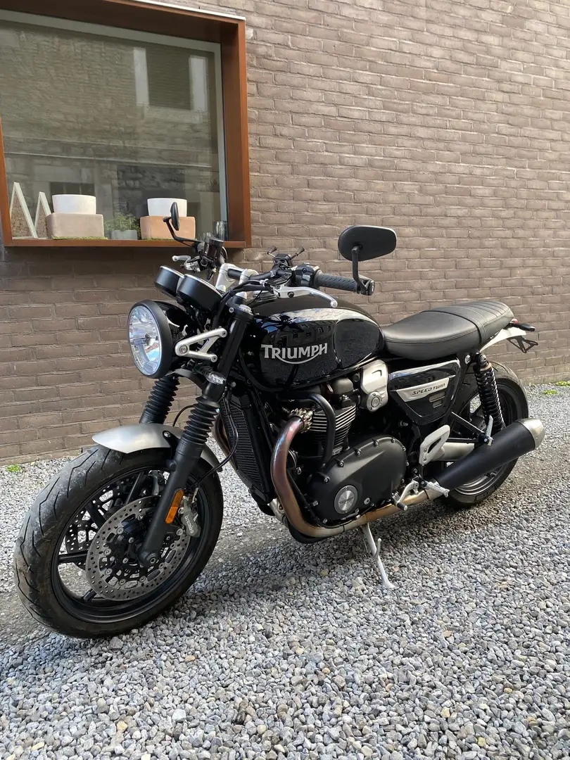 Triumph Speed Twin 1200cc Zwart - 1