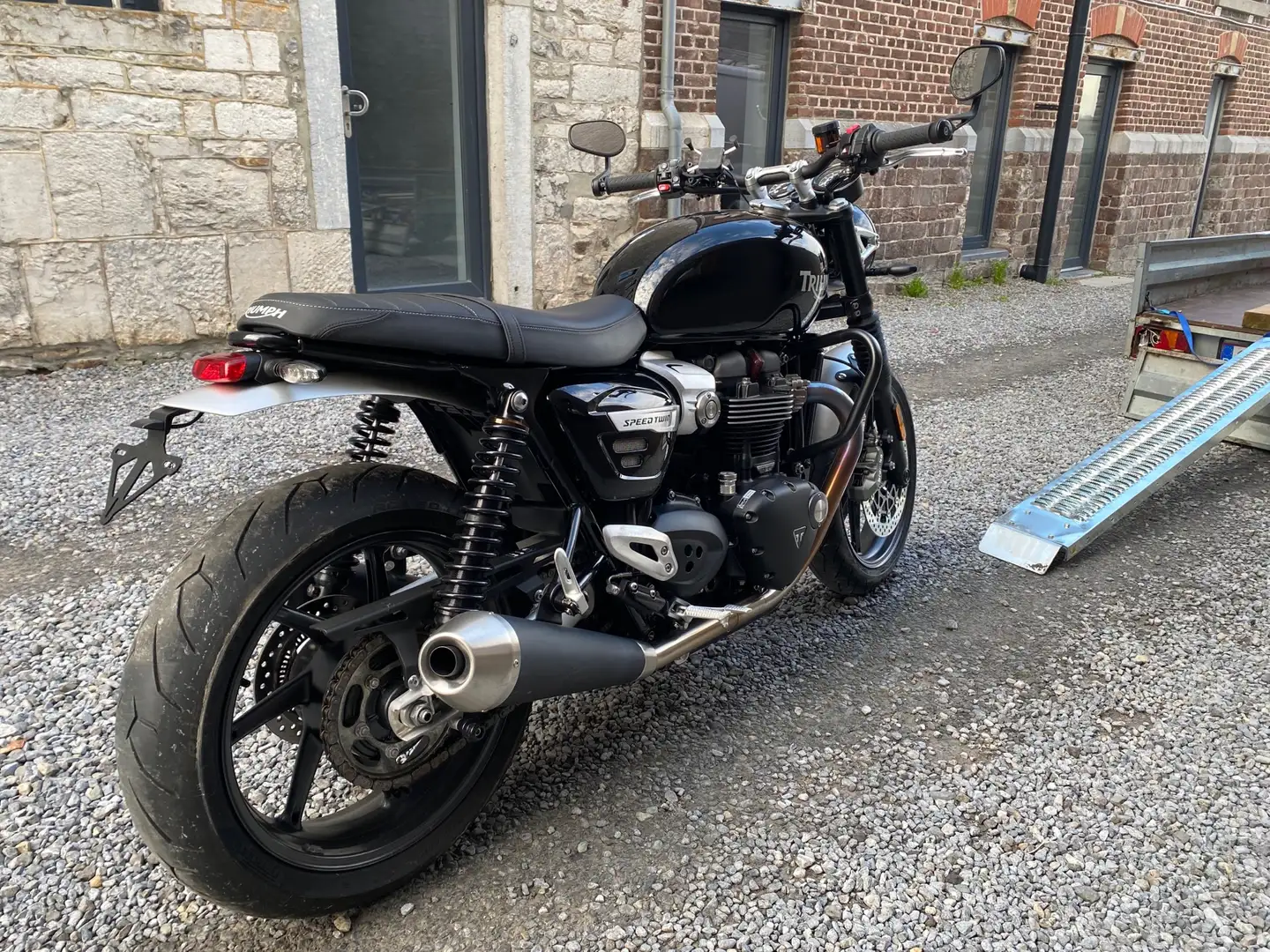 Triumph Speed Twin 1200cc Zwart - 2