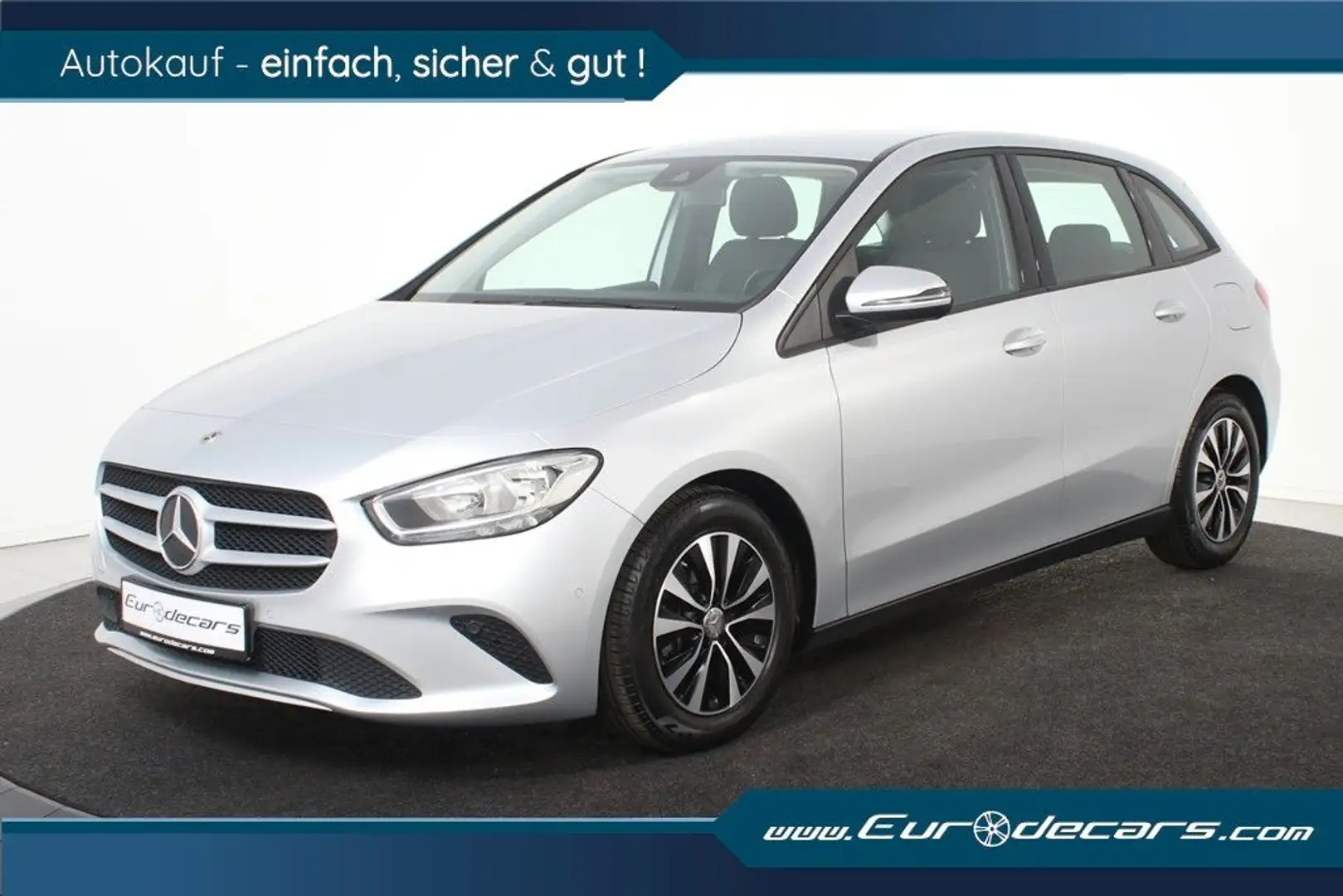 Mercedes-Benz B 180 *1.Hand*Leder*SHZ*Park ass.* Silber - 1