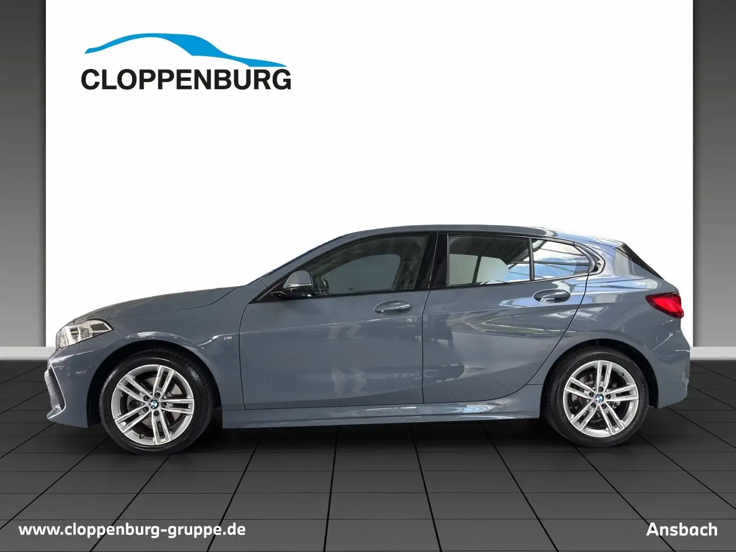 BMW 118 i Hatch M Sportpaket Navi+SHZ+KeyGO+HiFi+LED Grau - 2