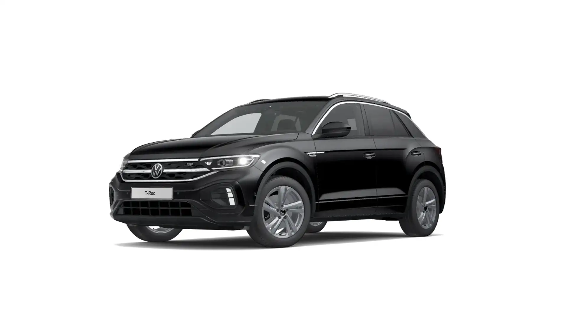 Volkswagen T-Roc 2.0 TSI DSG R-Line 4Motion* Navi*AHK*Kamer Schwarz - 2