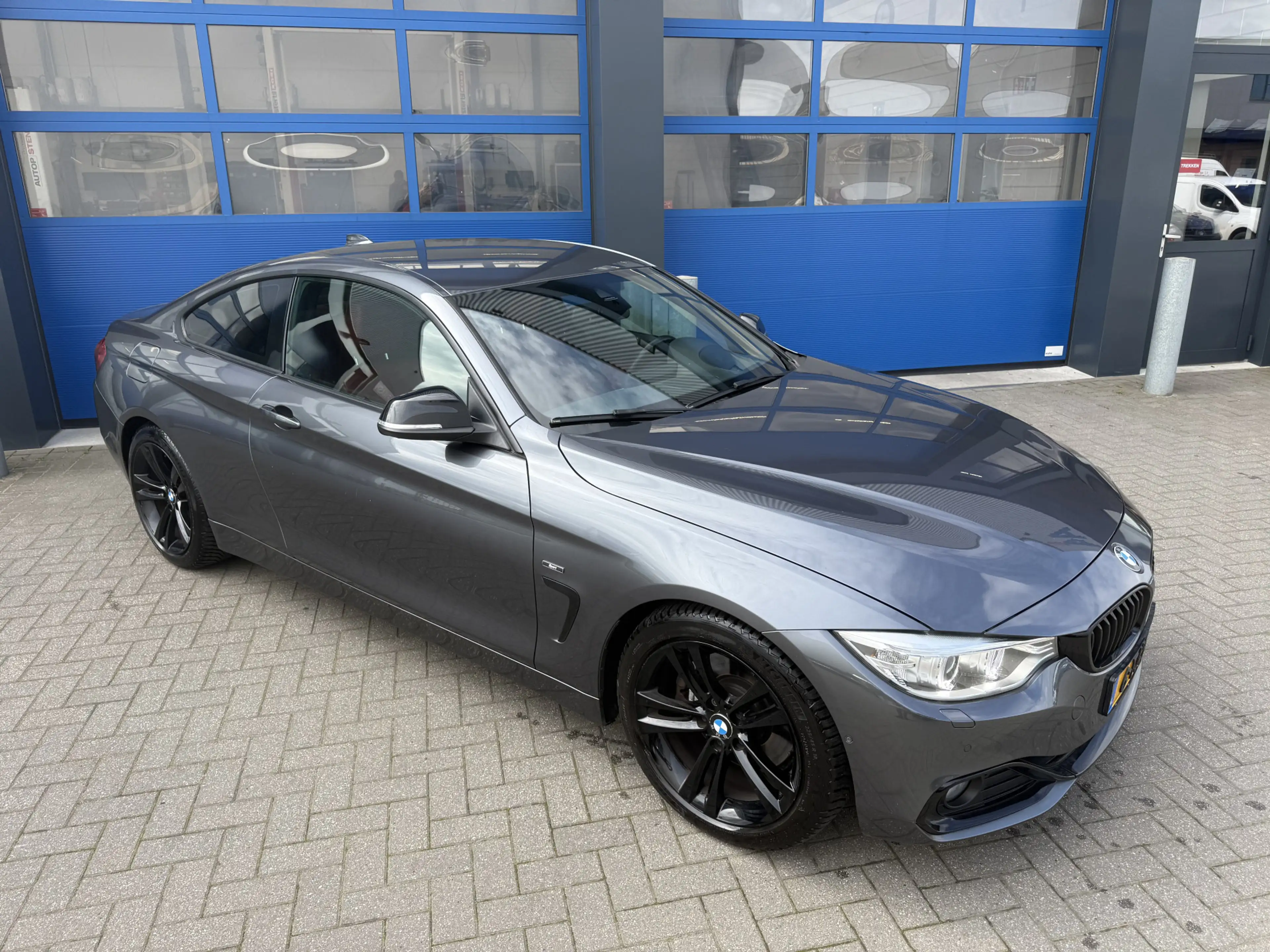 BMW 428 4-serie Coupé 428i 245pK Automaat| Leder| Achterui — photo 4